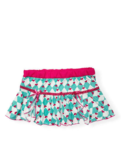 Heart Argyle Cami & Skirt Set ♡ XS/6