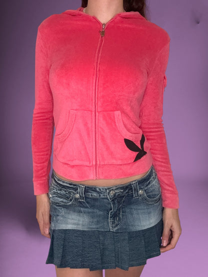 Playboy Towelling Zip Up