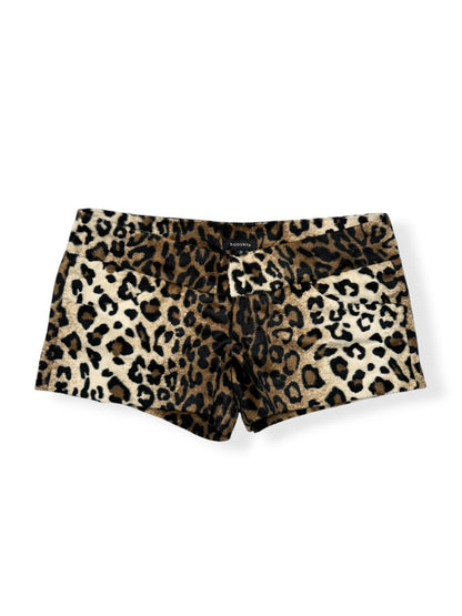 Egoist Leopard Mini Shorts ♡ S