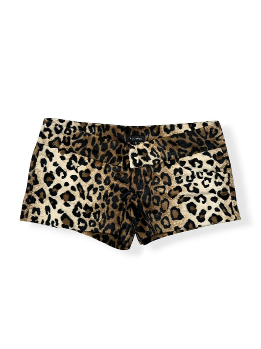 Egoist Leopard Mini Shorts ♡ S