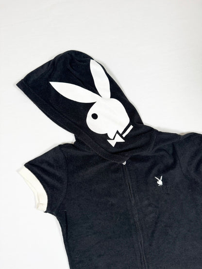 Playboy Skirt + Hooded Top Set