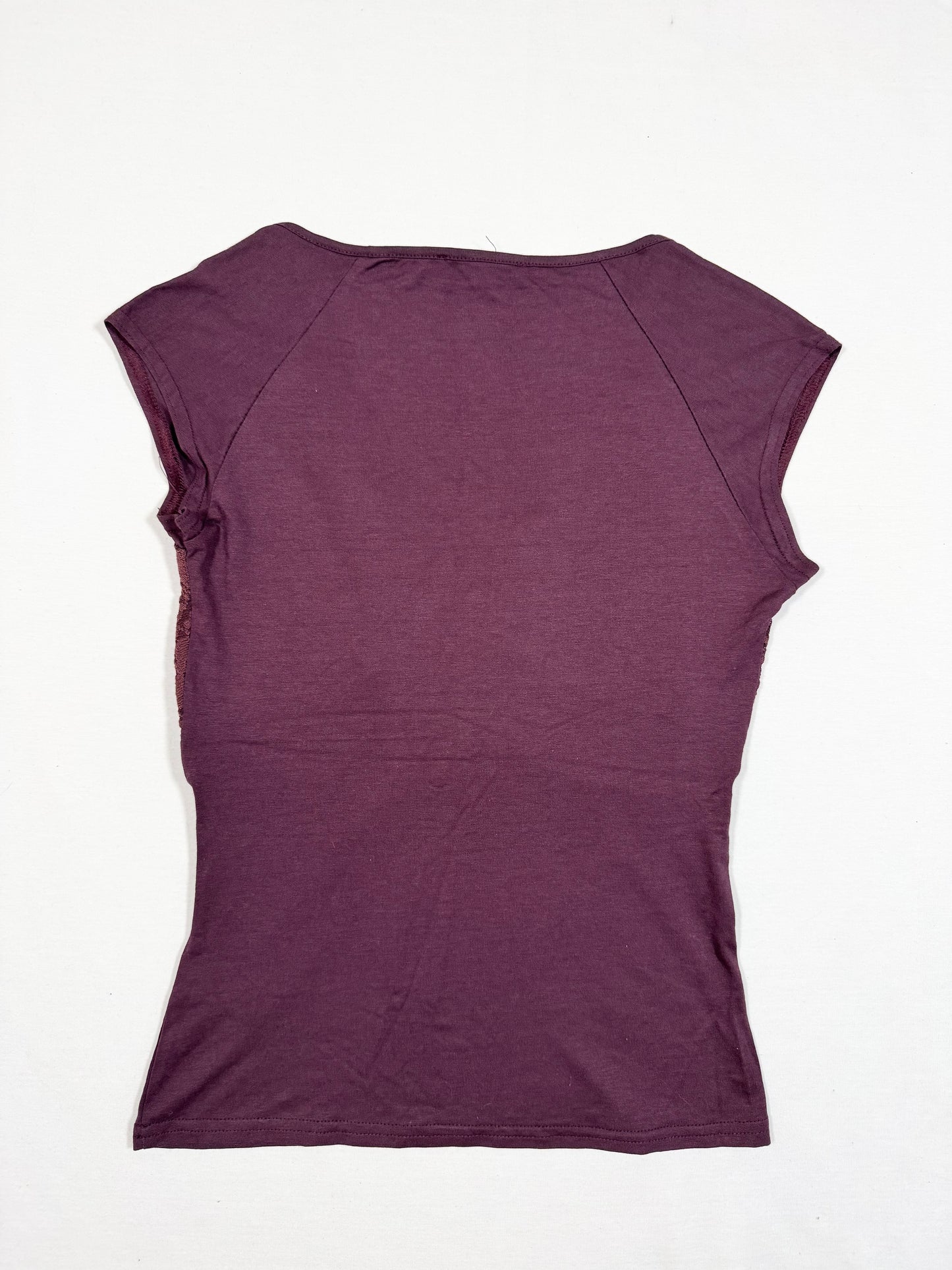 Morgan De Toi Burgundy Tee ♡ Size S