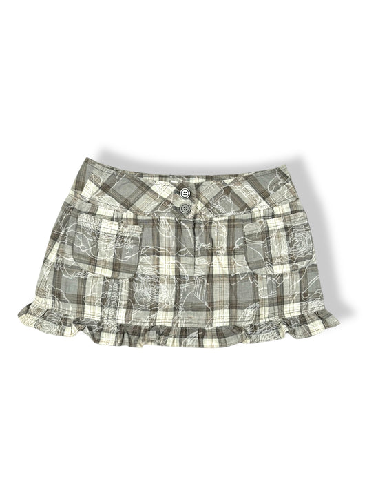 Plaid Mini Skirt