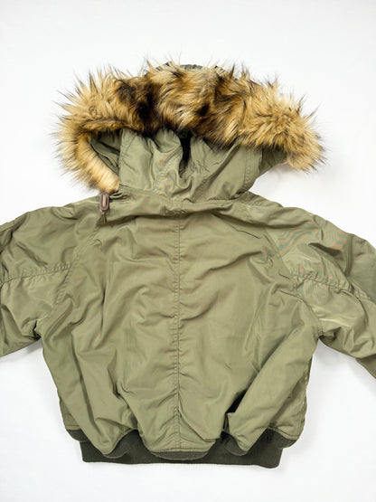 Moussy Military Fur Hood Jacket ♡ S