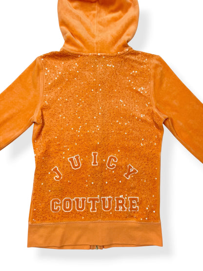 Juicy Couture Orange Sequin Tracksuit Set ♡ XS