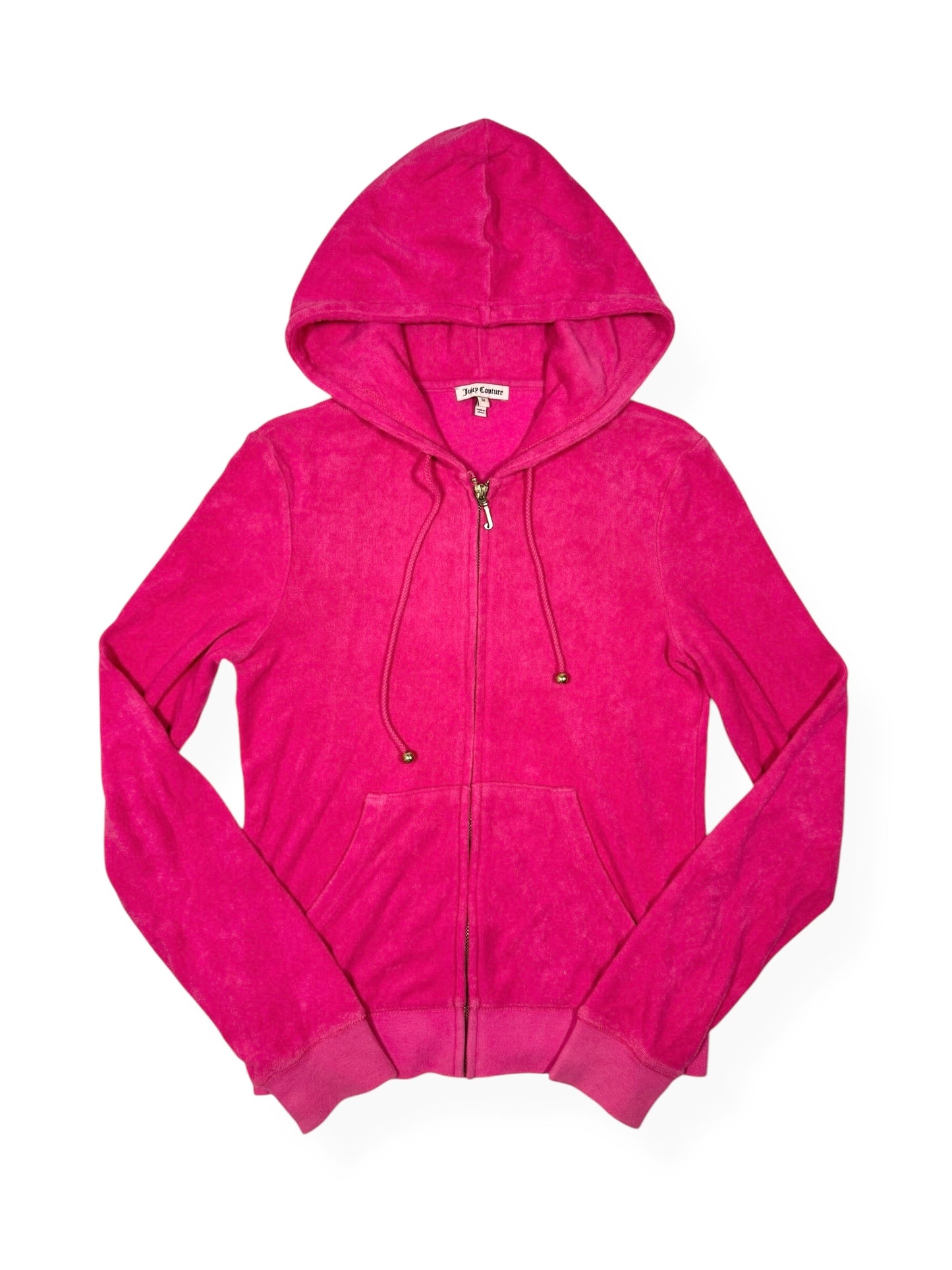 Hot Pink Juicy Couture Zip Up ♡ Size M