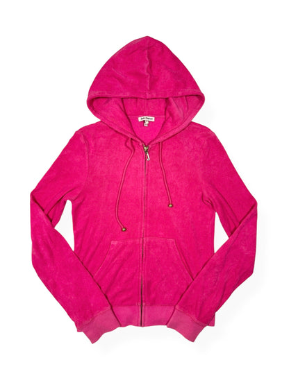 Hot Pink Juicy Couture Zip Up ♡ Size M