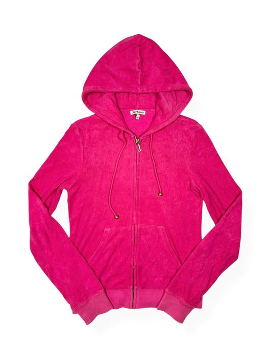 Hot Pink Juicy Couture Zip Up ♡ Size M