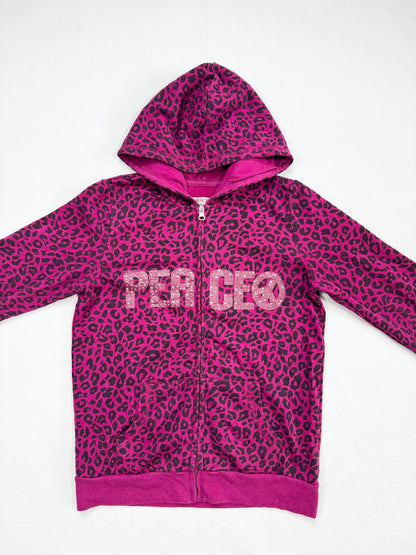 Peace Leopard Print Hoodie ♡ XS/S