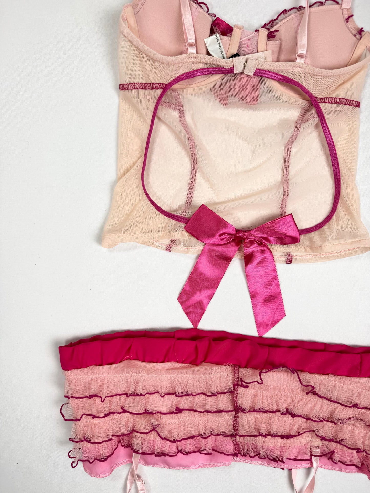 Ruffle Bow Cami Set ♡ S/M