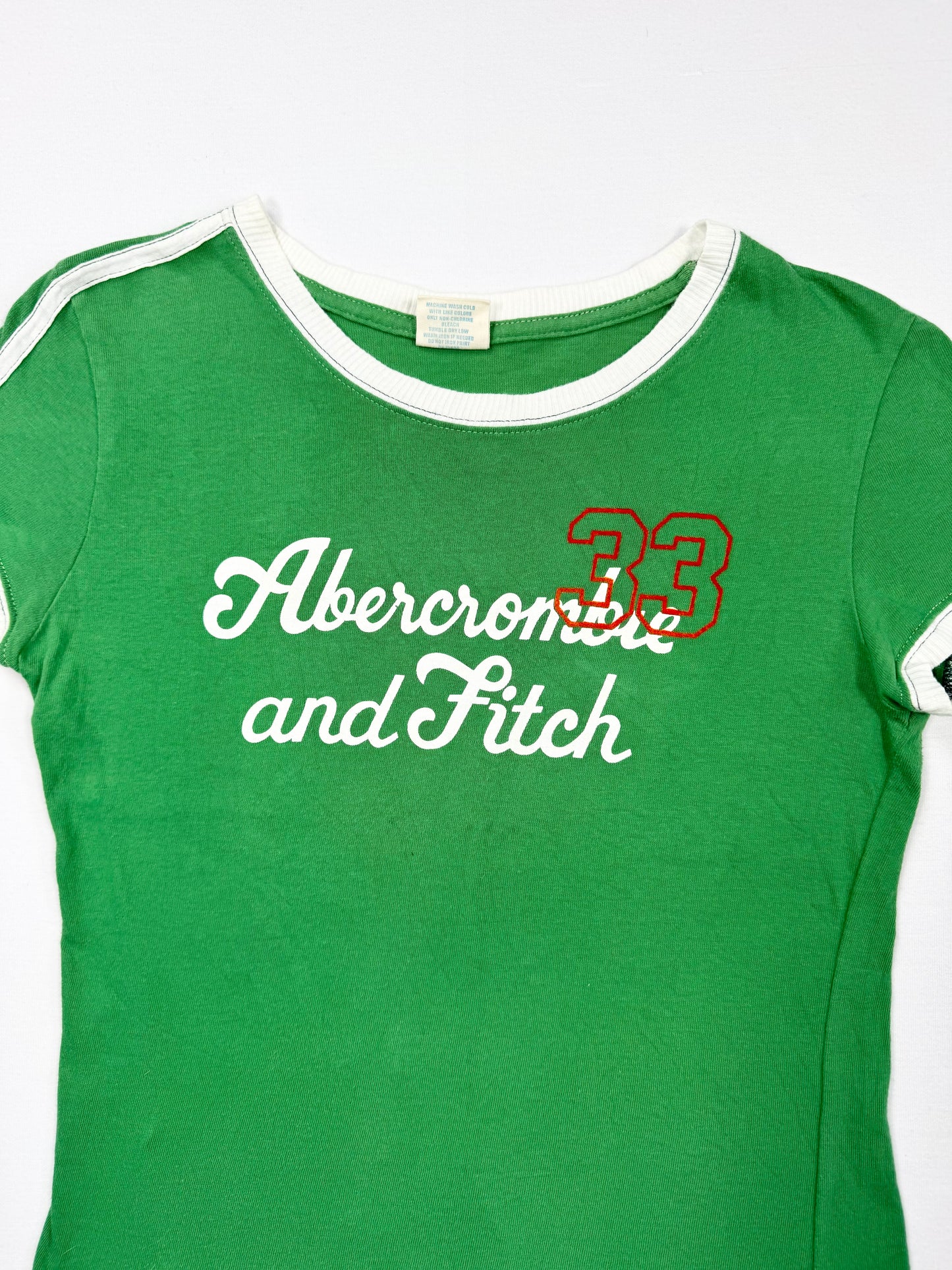 Abercrombie & Fitch Green Sporty Tee ♡ S