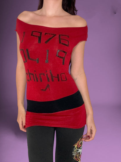 Printed Long Tee