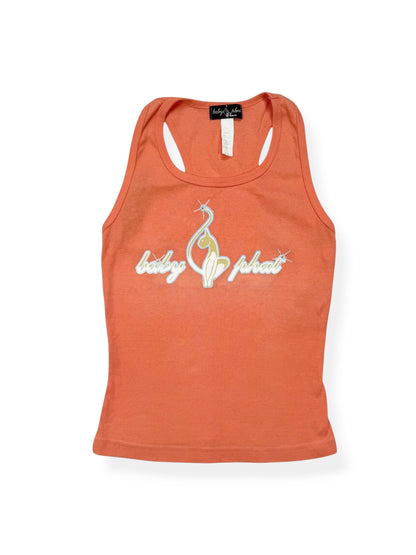 Baby Phat Orange Tank ♡ S