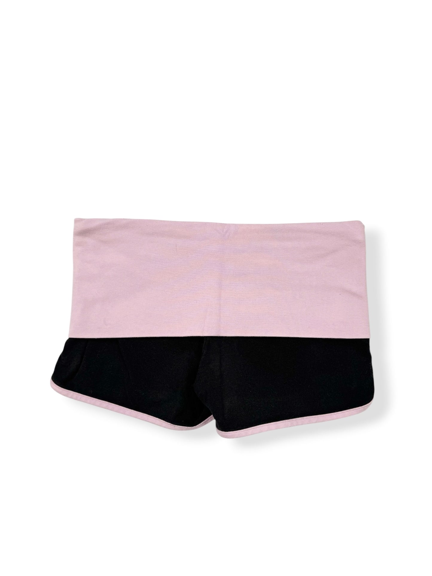 PINK Fold Over Mini Shorts ♡ XS