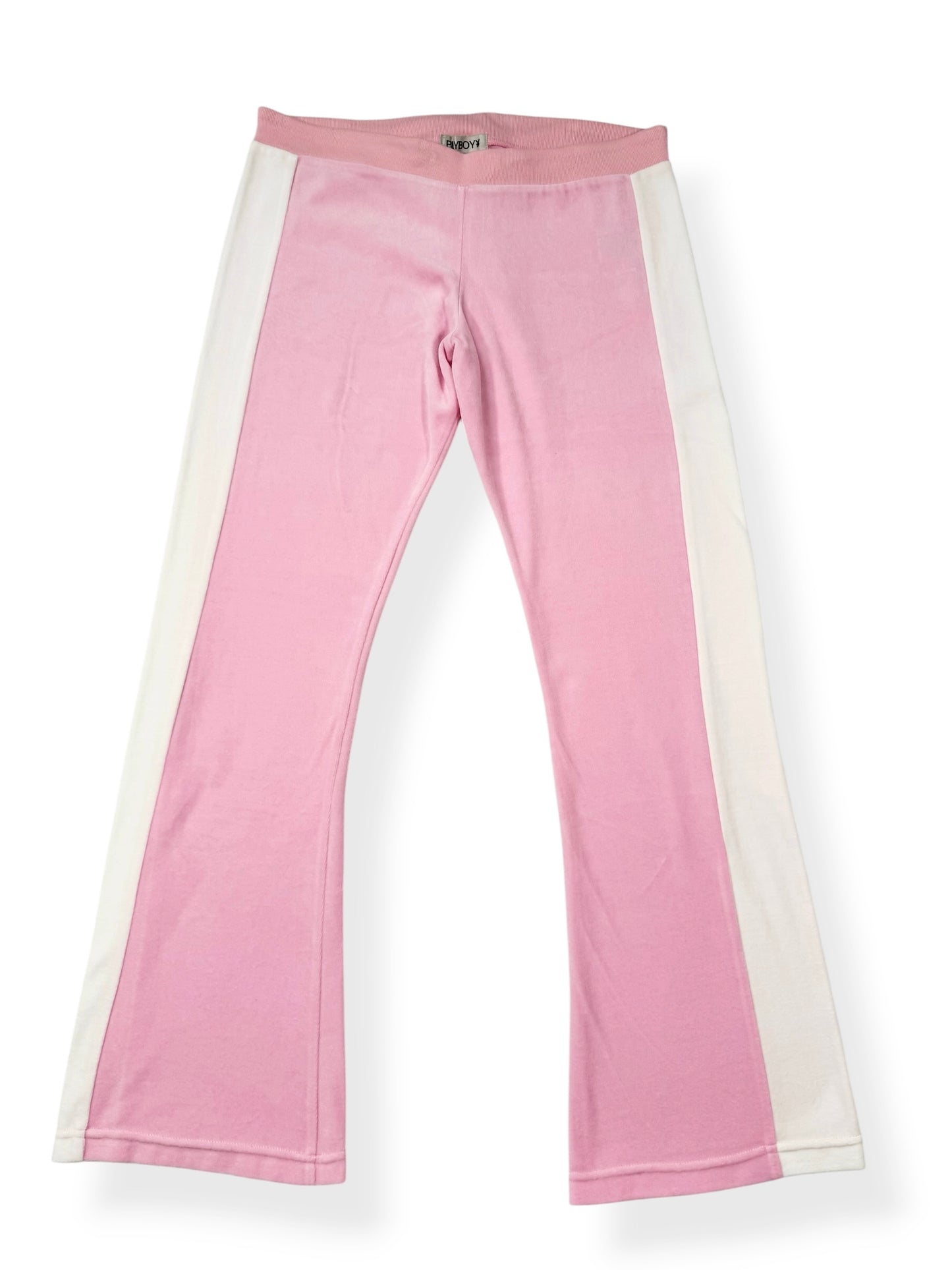 Playboy Pink Velour Trackpants ♡ S