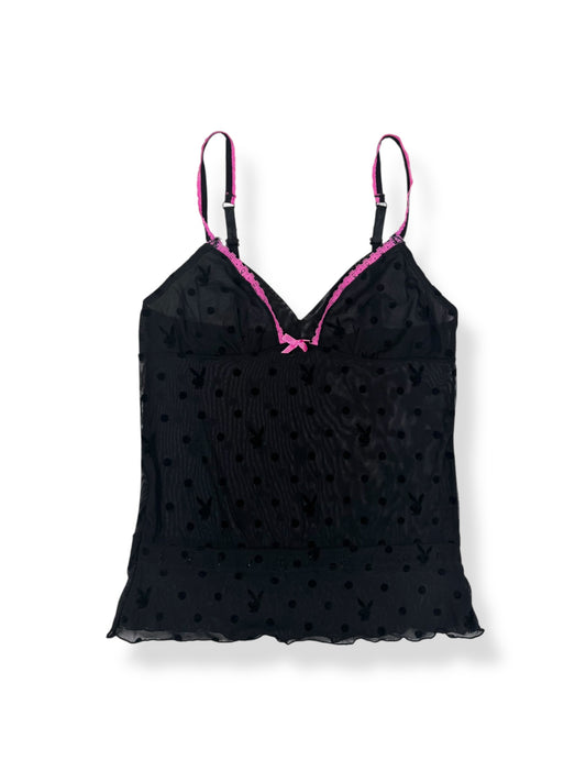Playboy Mesh Cami ♡ S