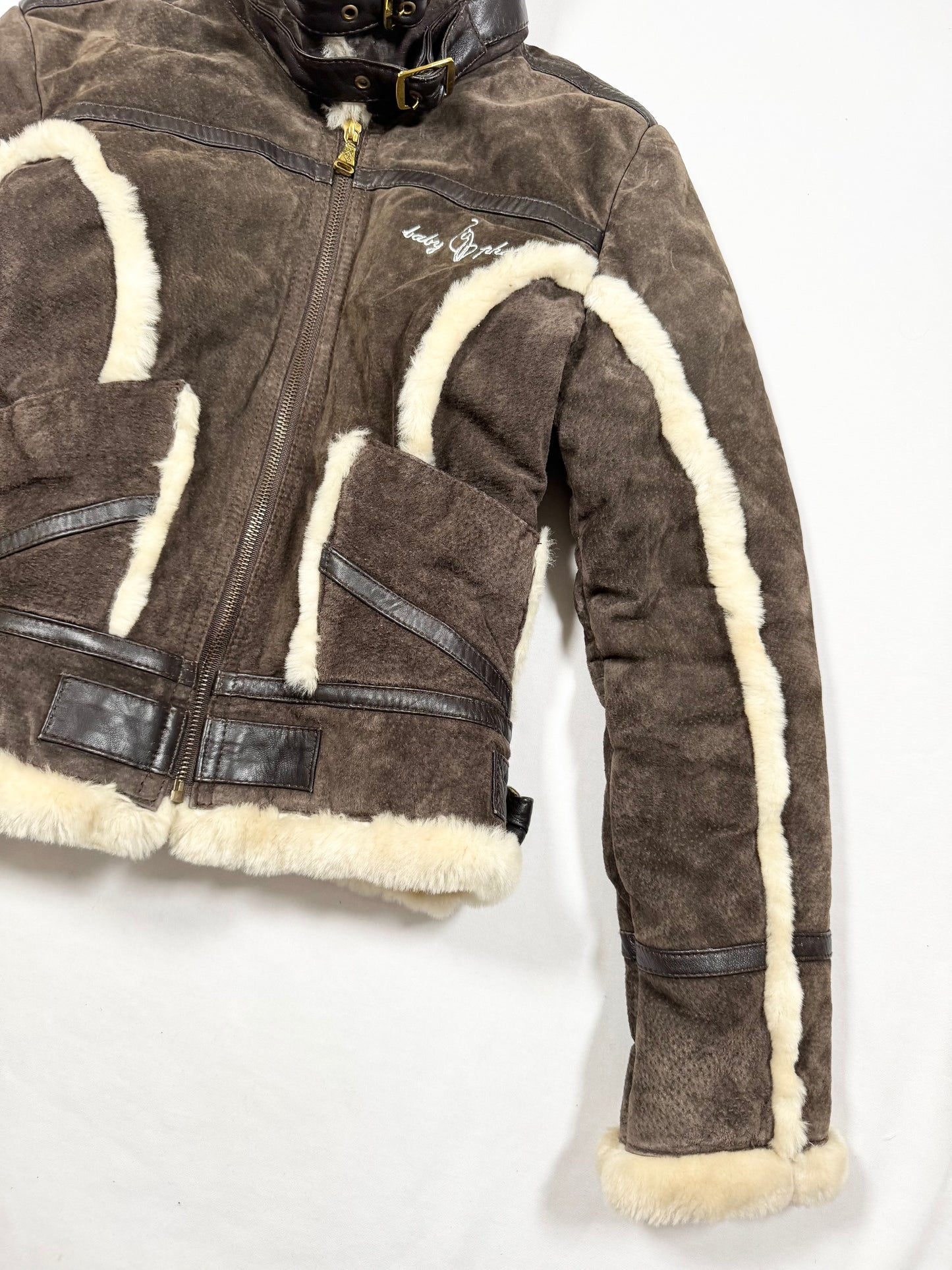 Baby Phat Suede Fur Jacket ♡ Size XS