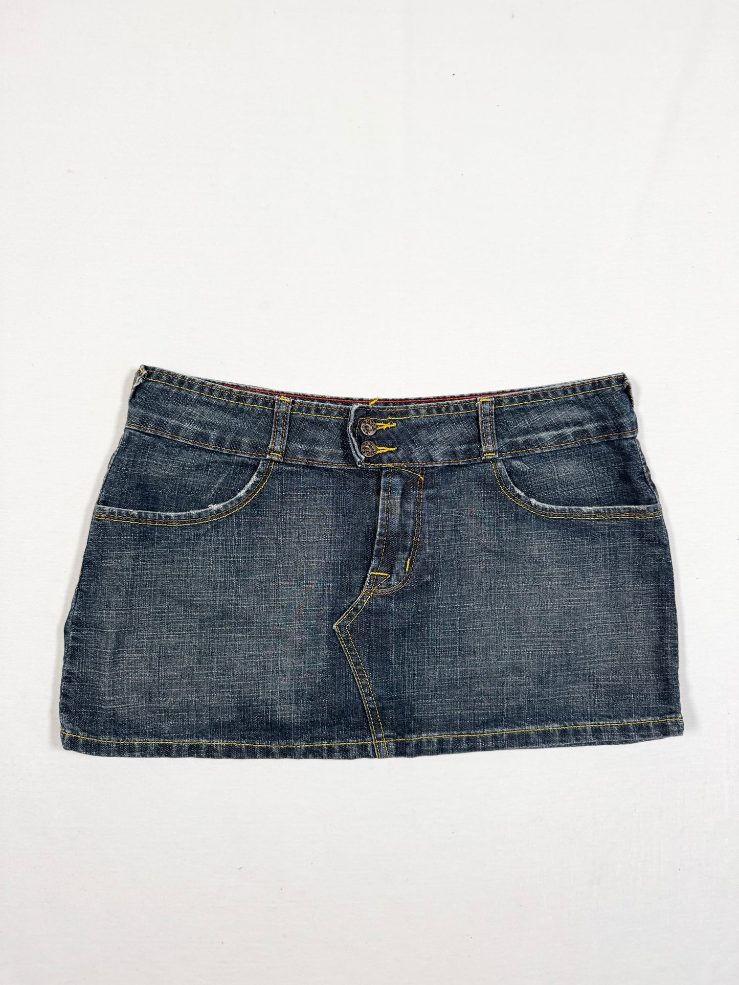 Von Dutch Patch Mini Skirt ♡ Size S