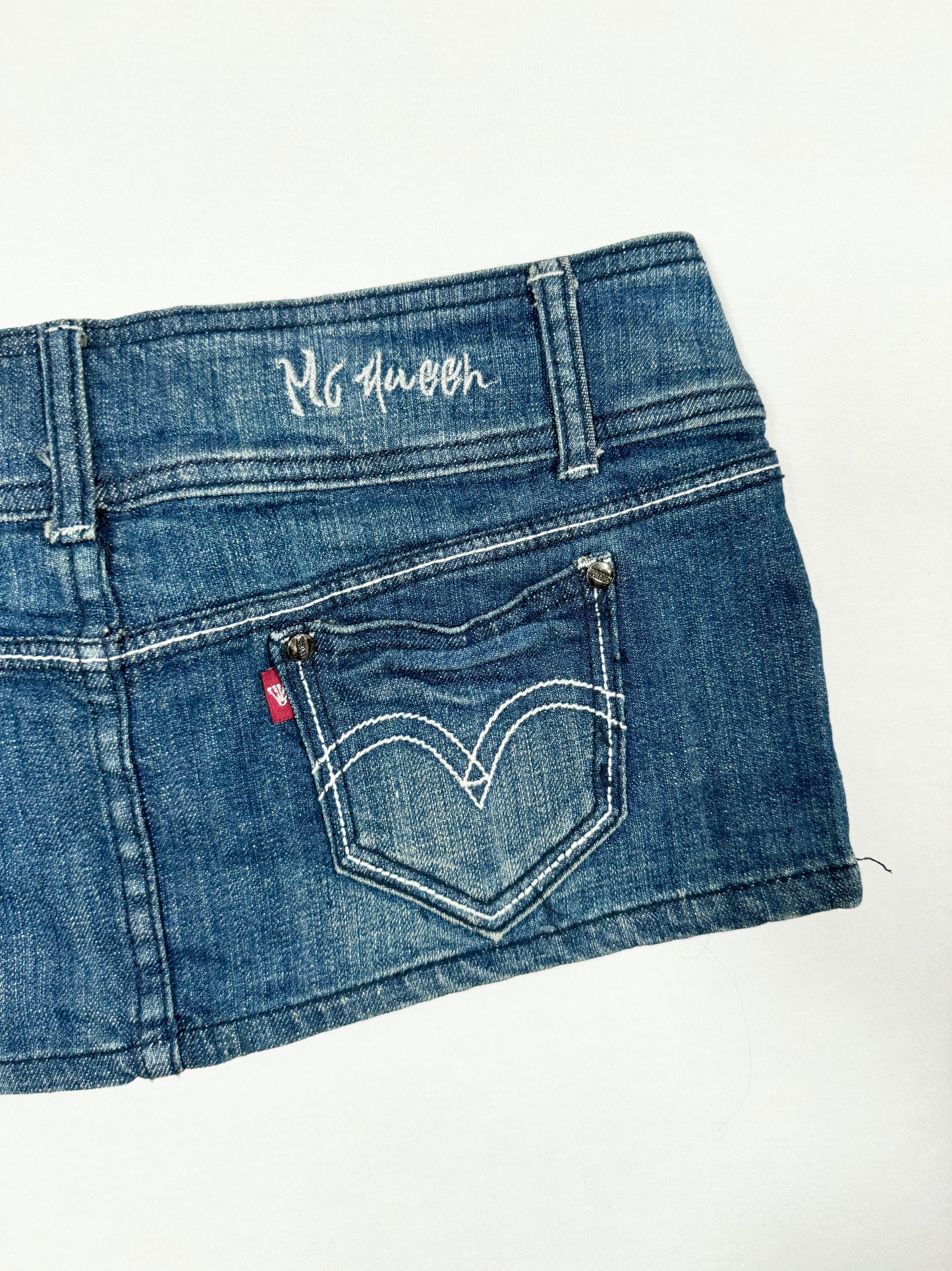 Denim Micro Skirt