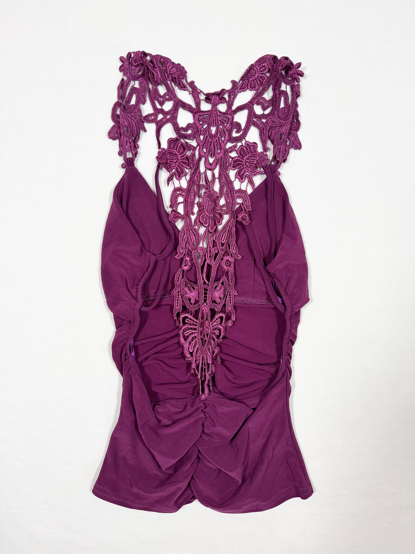Lace Back Purple Cami ♡ Size S