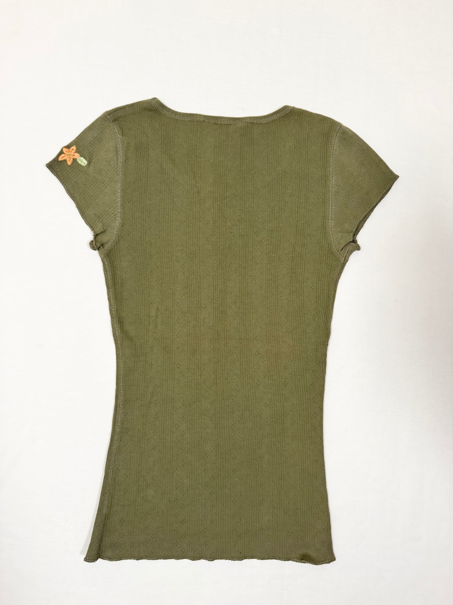 Abercrombie & Fitch Pointelle Tee