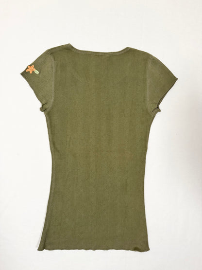 Abercrombie & Fitch Pointelle Tee