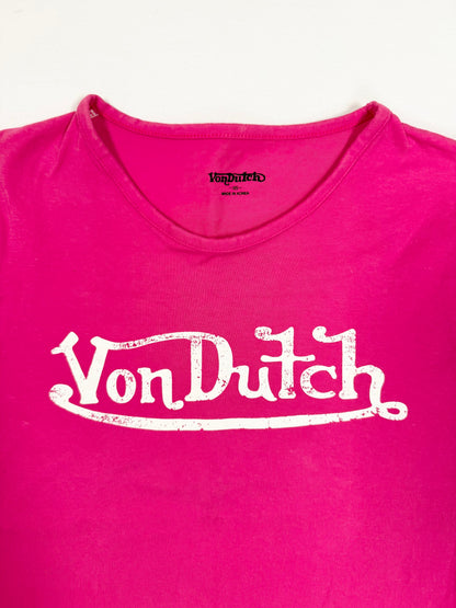 Pink Von Dutch Tee ♡ S