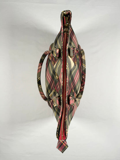 Vivienne Westwood Tartan Orb Tote