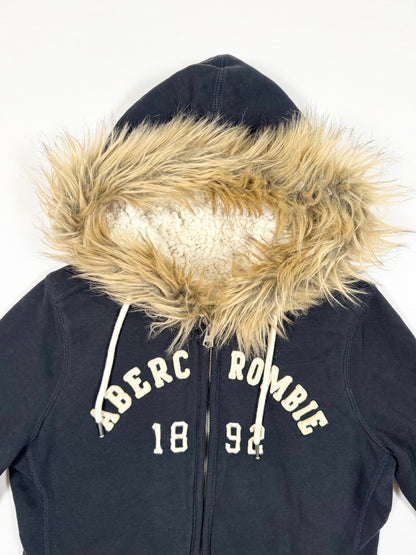 Abercrombie Fur Zip Up ♡ Size M