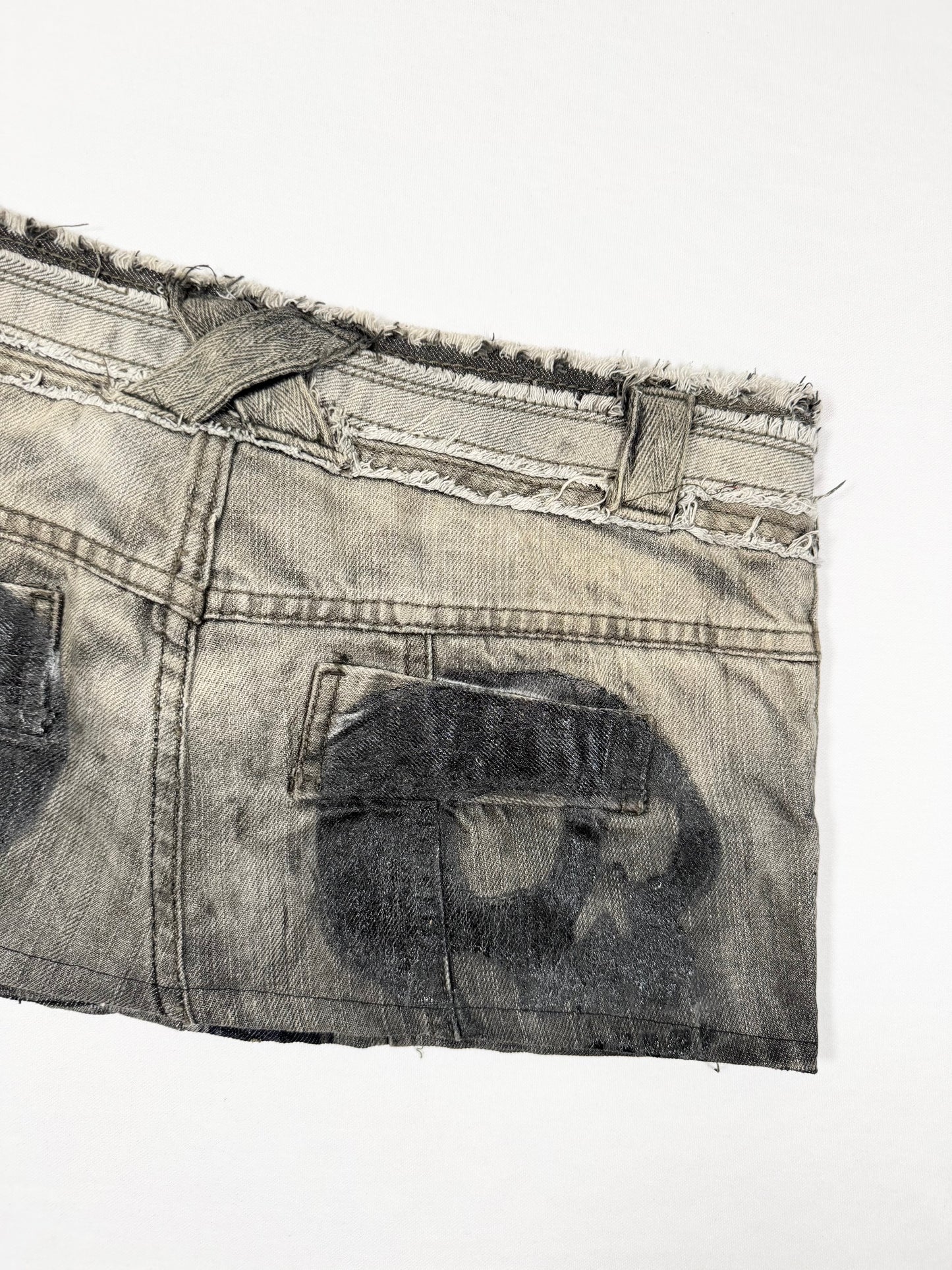 Grunge Mini Skirt