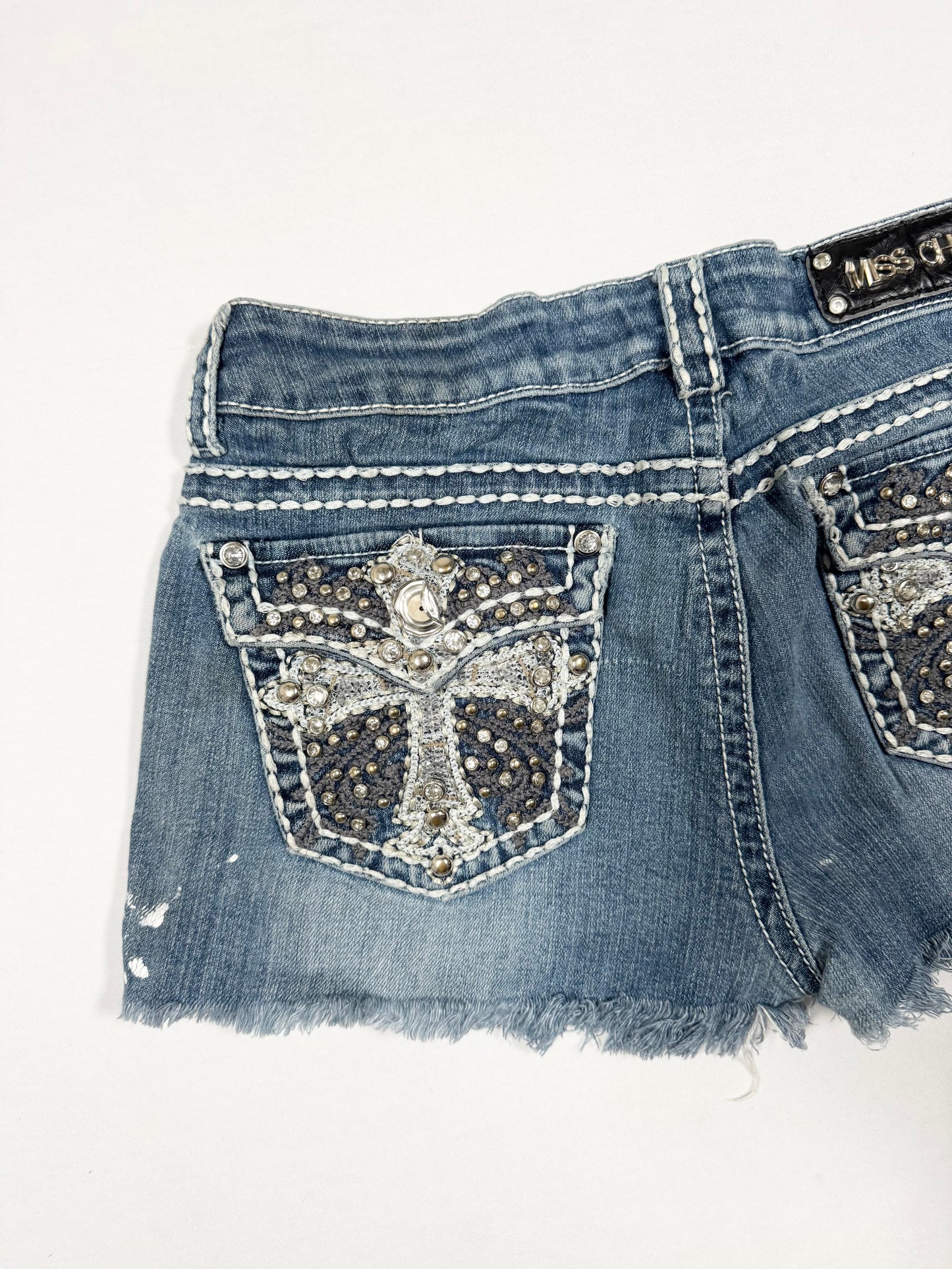 Cross Mini Shorts ♡ Size S/M
