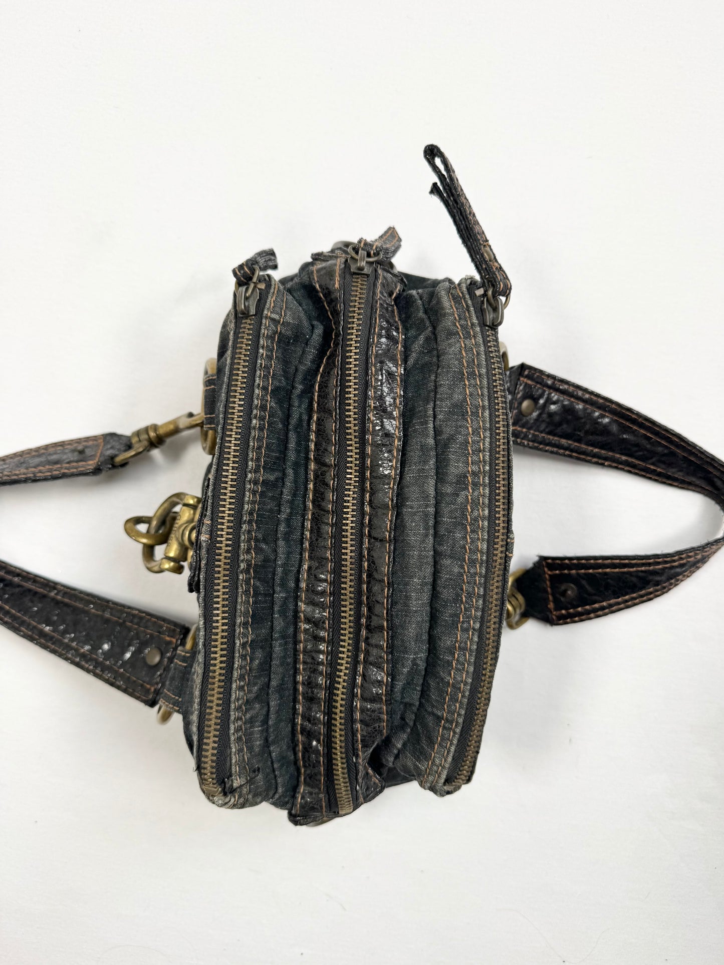Guess Denim Mini Shoulder Bag ♡