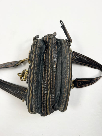 Guess Denim Mini Shoulder Bag ♡