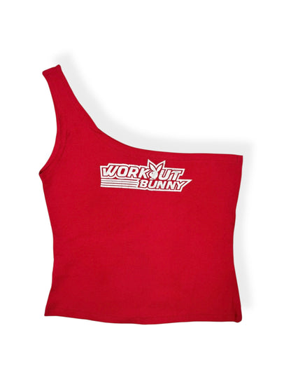 Workout bunny One Shoulder Tank