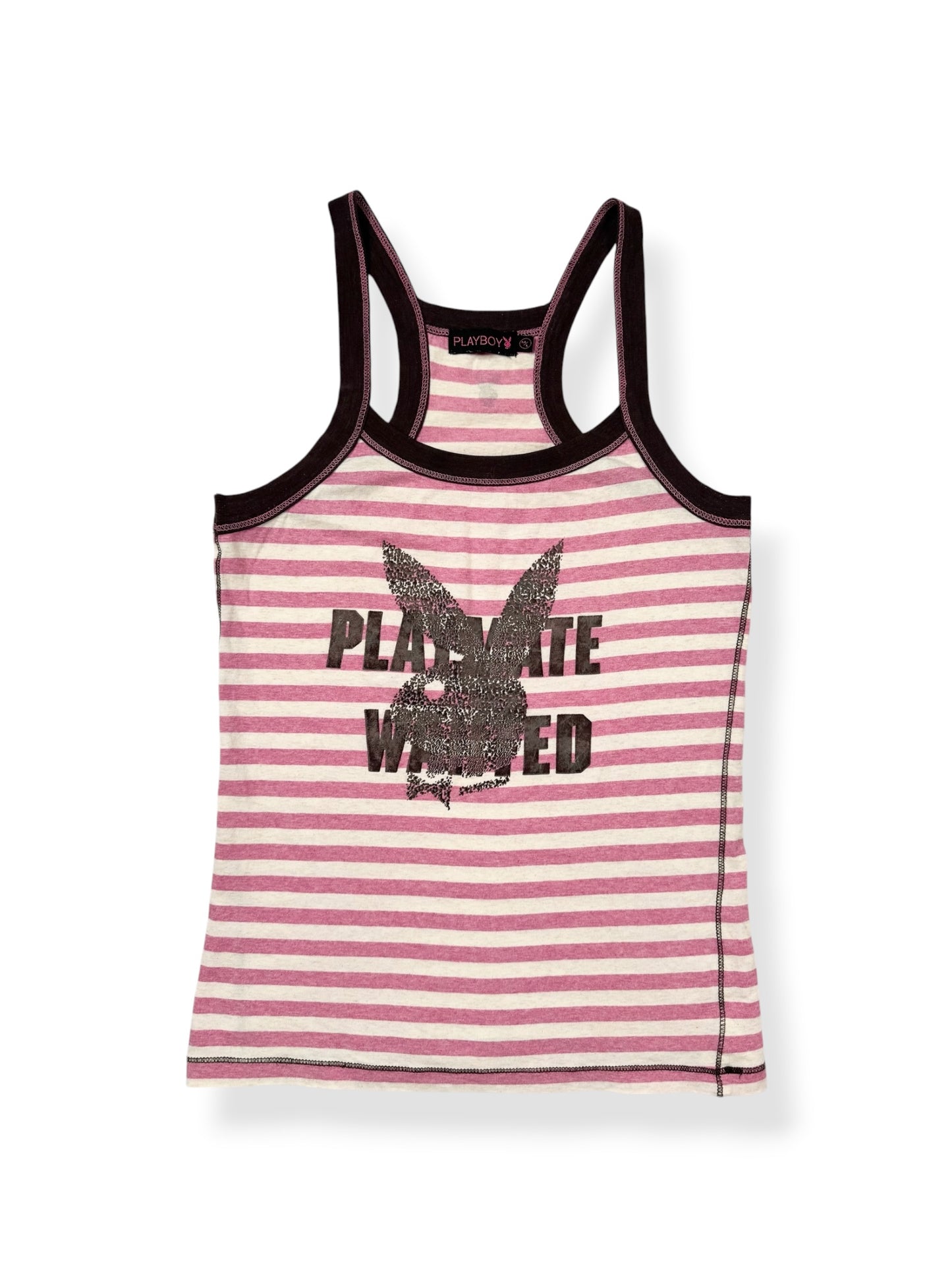 Playmate Wanted Striped Cami ♡ M