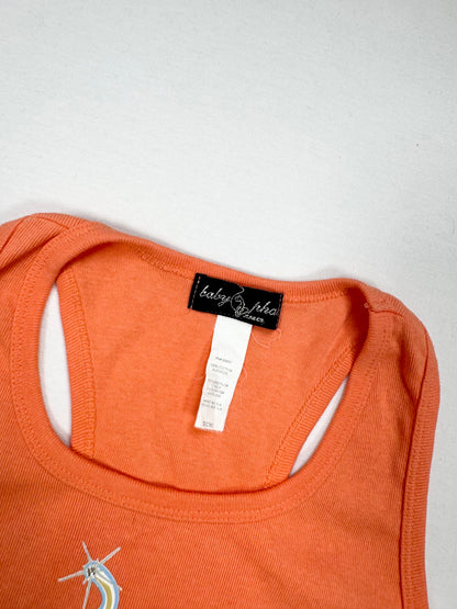 Baby Phat Orange Tank ♡ S