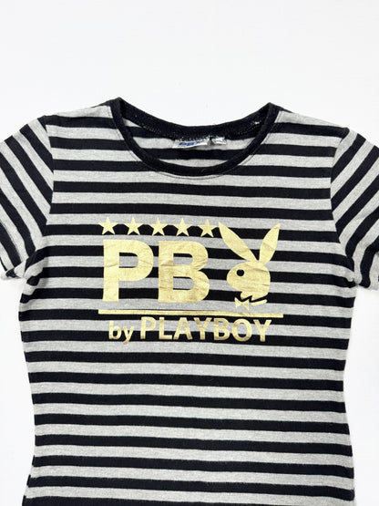 Playboy Striped Tee ♡ XS