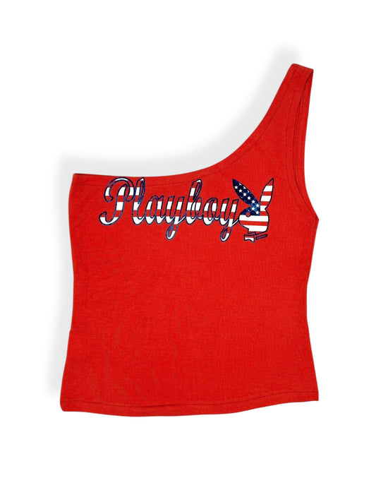 Playboy USA One Shoulder Top