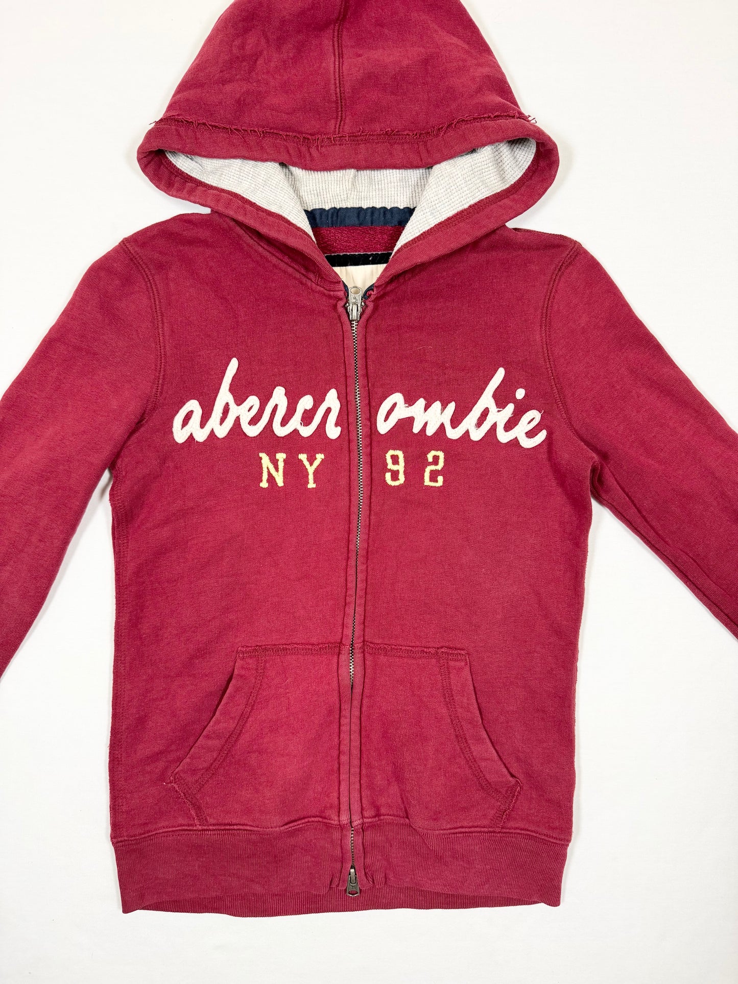 Abercrombie & Fitch Red Zip Up hoodie