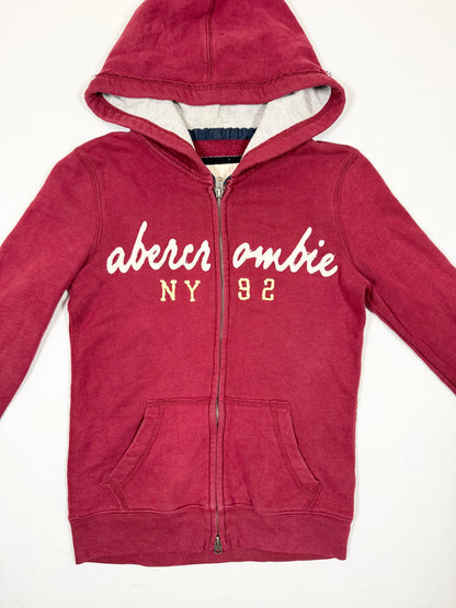 Abercrombie & Fitch Red Zip Up hoodie
