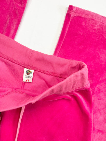 Pink Velour Ed Hardy Tracksuit ♡ M/L