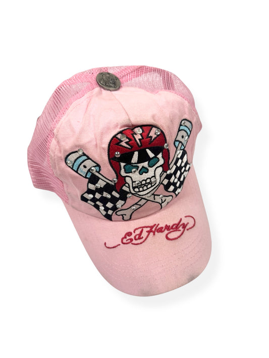 Pink Ed Hardy Cap