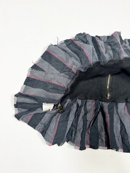 Gyaru O Ring Fold Over Mini Skirt ♡ Size S/M