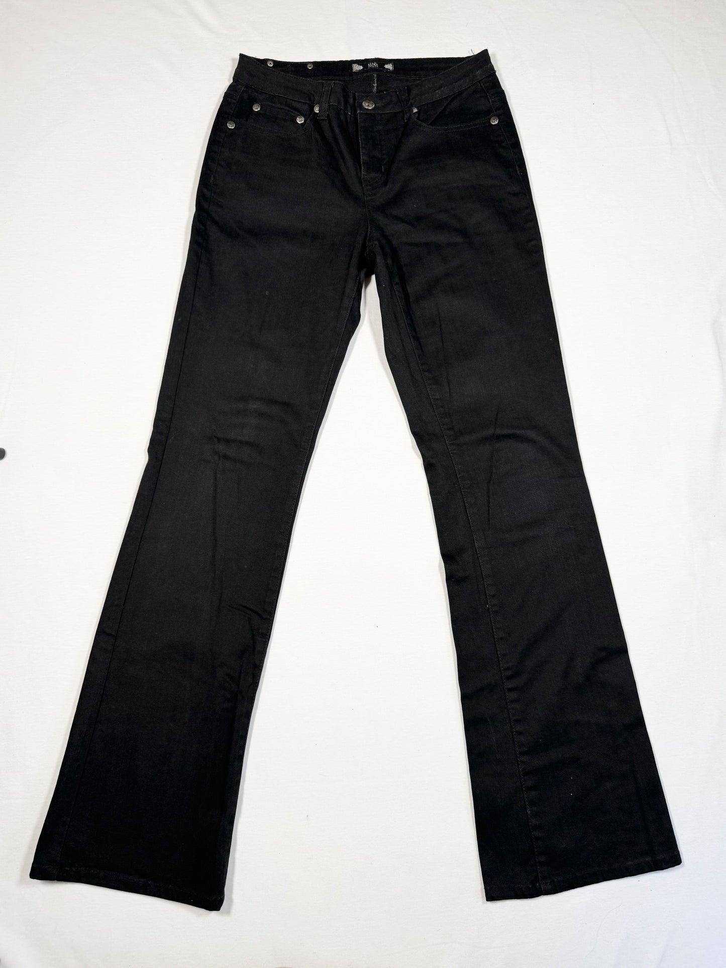 LUXE Cross Flared Jeans ♡ Size M