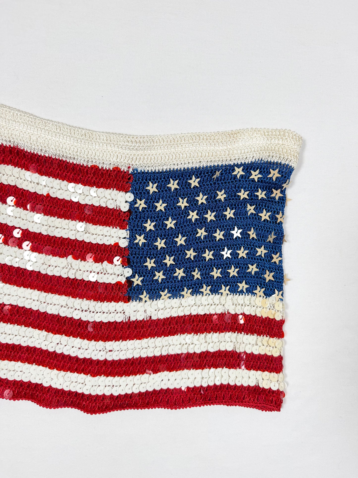 Hustler USA Sequin Mini Skirt ♡ Size M/L