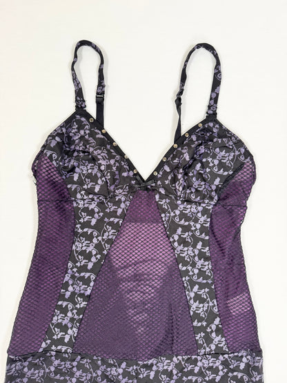 Playboy Purple Romper ♡ XS
