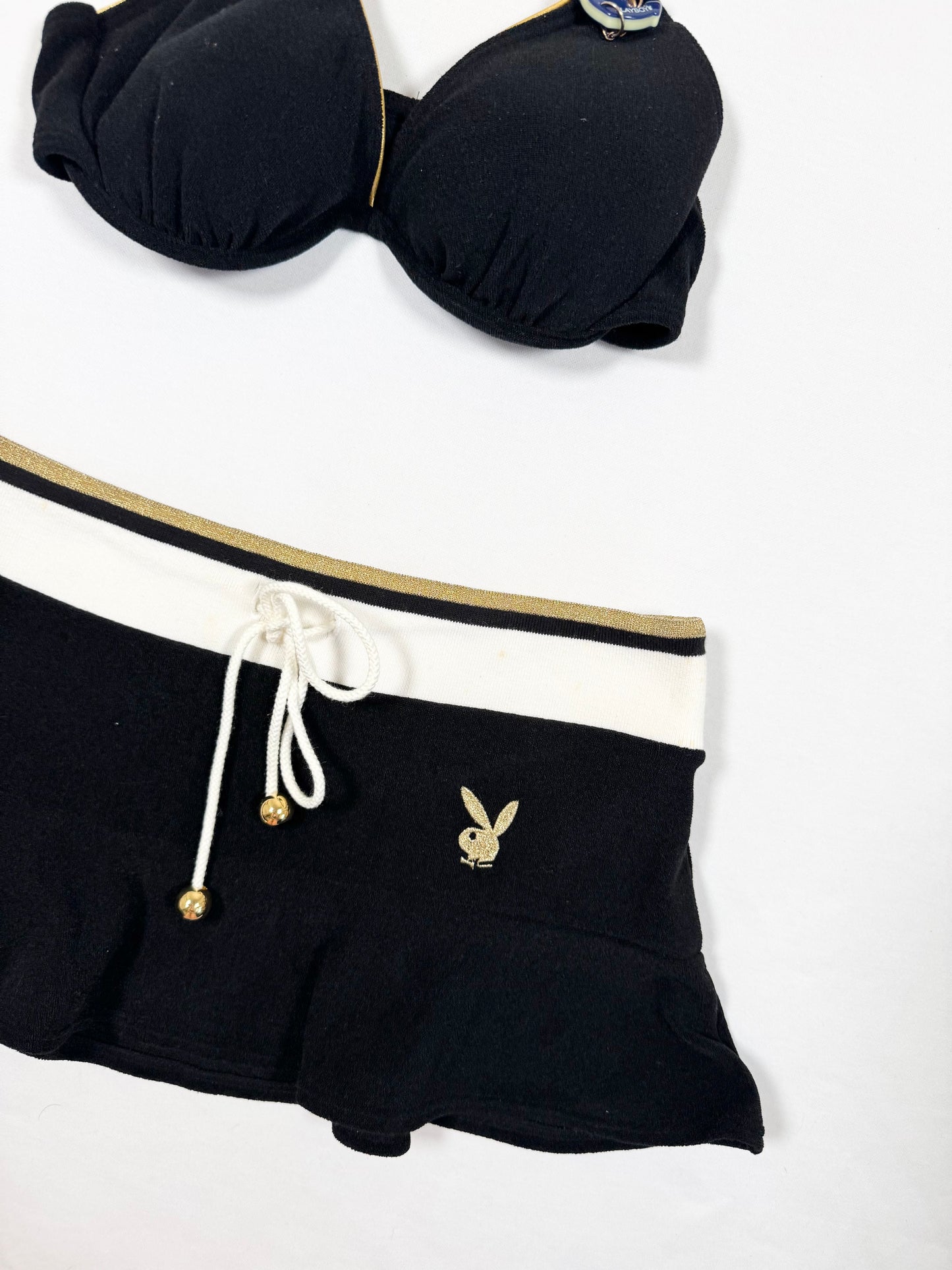 Playboy Anchor Bikini & Skirt Set ♡ Size XS
