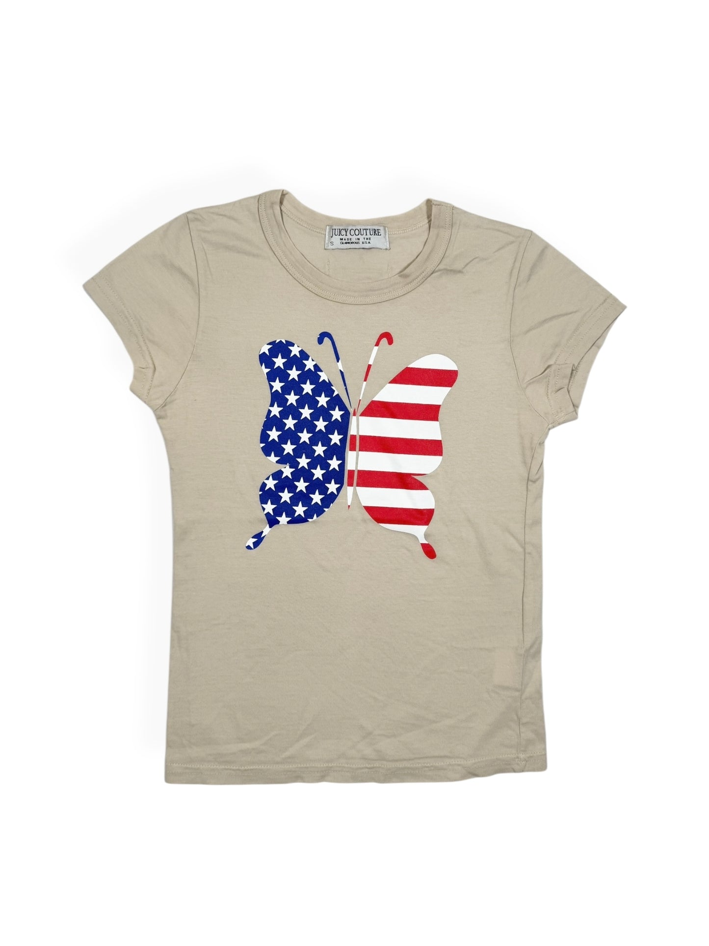 Juicy Couture USA Butterfly Tee ♡ Size S