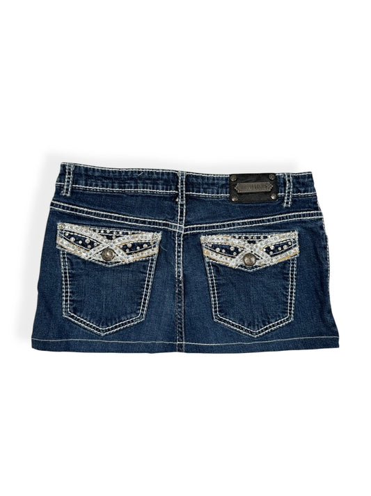 Embroidered Mini Skirt ♡ Size S