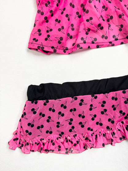 La Senza Cherry Cami & Microskirt Set ♡ XS